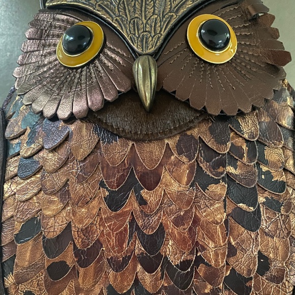 Braccialini Limited Edition Tema Owl Handbag - Picture 4 of 7